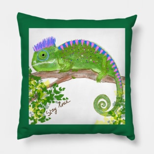 Chameleon Pillow