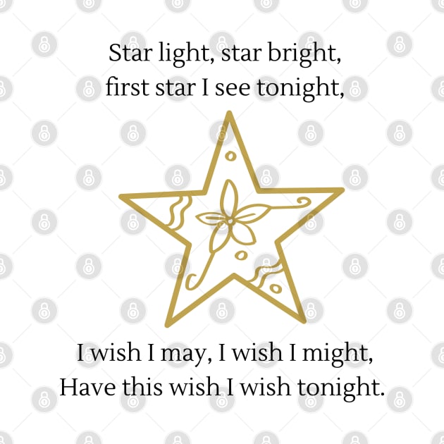 Star light star bright nursery rhyme by firstsapling@gmail.com