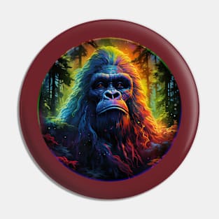 Bigfoot, King of the Forest Pin