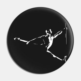 Aerialist Pole Dance Male Pin