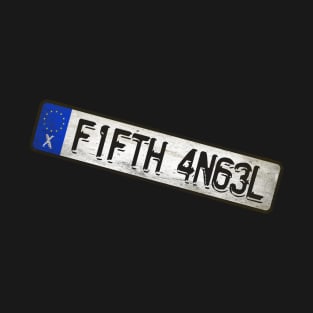 FIFTH 4N63L Car license plates T-Shirt