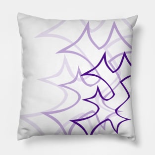 Purple Enochian Symbol "A" (for light backgrounds) Pillow