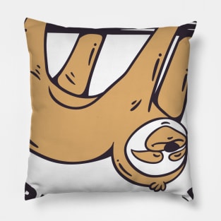 Sloth Mode - Nope Not Today Pillow