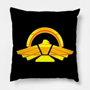 Captain Power Phoenix 3D Golden Logo Pillow