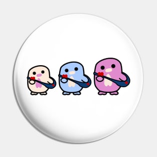 Three Chipis CHUMMY (Thoki, Poki & Wobble) (Spread Lubba) Pin