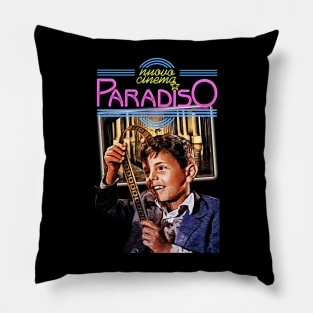 Cinema Paradiso Inspired Fan Art Design Pillow