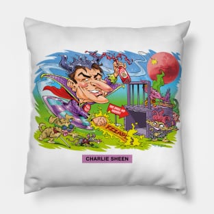 Charlie Sheen Pillow