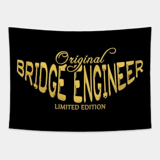 Bridge Engineer Funny Job Title Worker Funny Bridge Engineer Tapestry