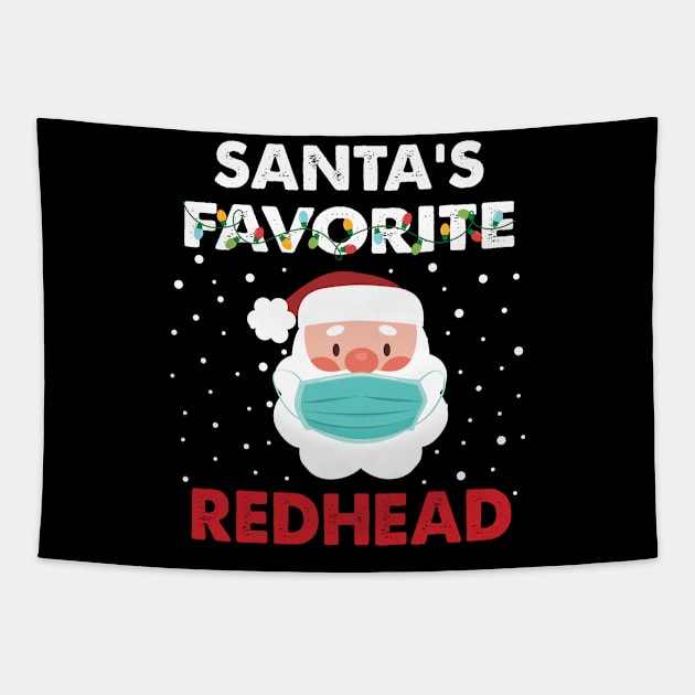 redhead christmas gift Tapestry by othmane4