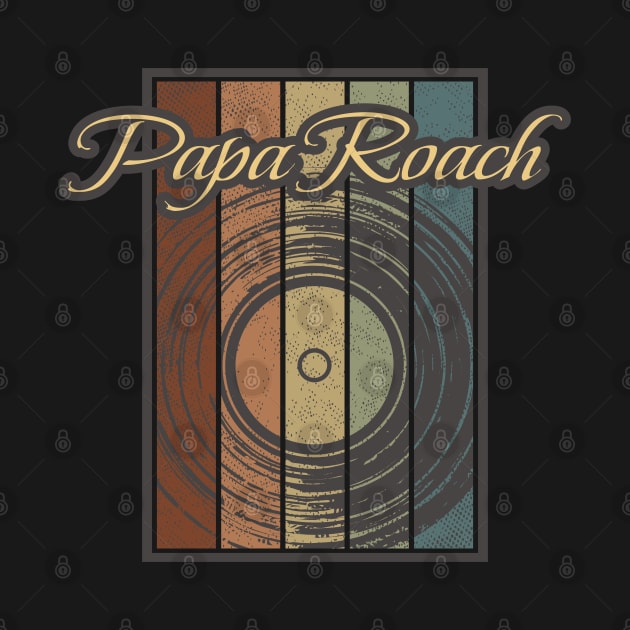 Papa Roach Vynil Silhouette by North Tight Rope