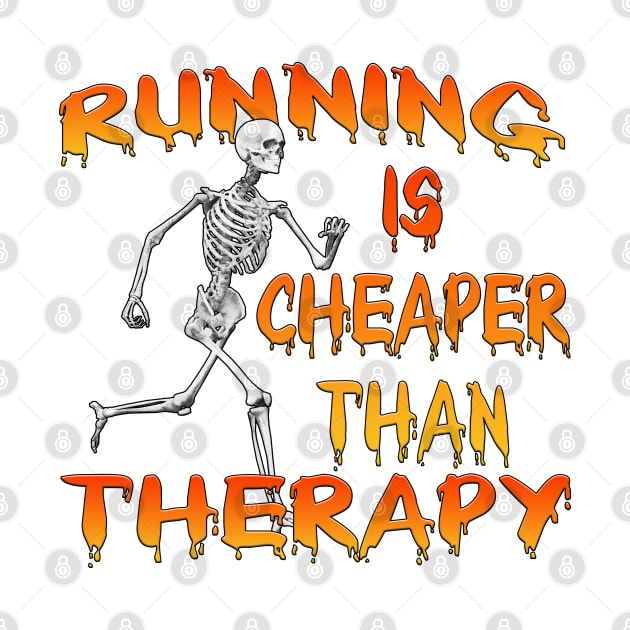 Running Is Cheaper Than Therapy by Shawnsonart