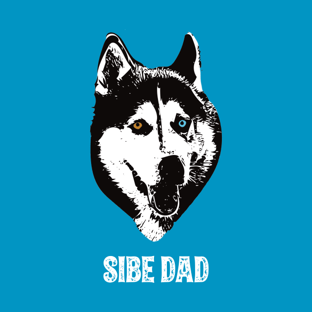 Siberian Husky Dad by DoggyStyles