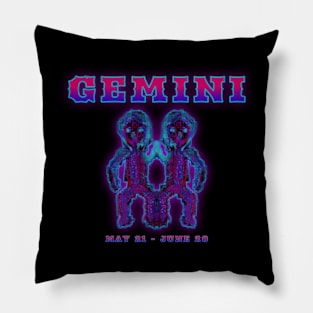 Gemini 3b Black Pillow