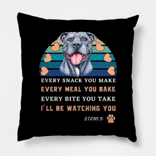 Every snack you make Pillow