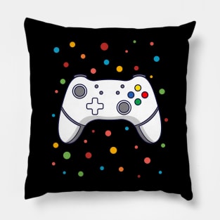 Dot Day  Polka Dots Dotted Gaming Kids Boys Youths Pillow