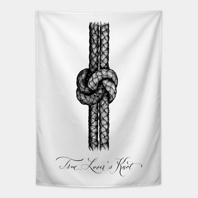 True Lover's Knot Tapestry by illucalliart