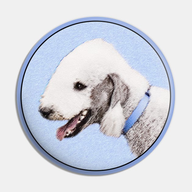 Bedlington Terrier Pin by Alpen Designs