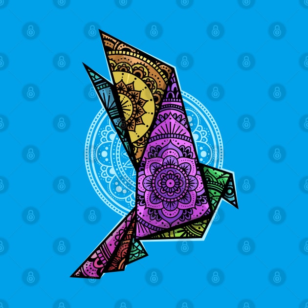 Mandala Bird Chromatic by ArtisticDyslexia