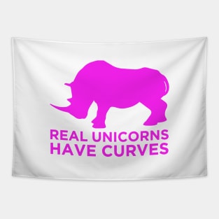 real unicorns have curves Tapestry