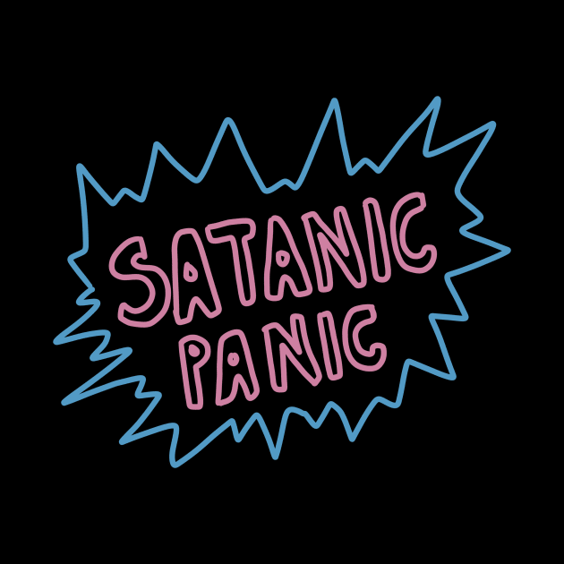Satanic panic neon by Autistique