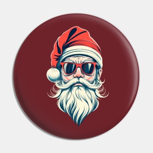 Santa Claus with glasses Pin