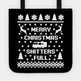 Shitters Full Merry Christmas Tote