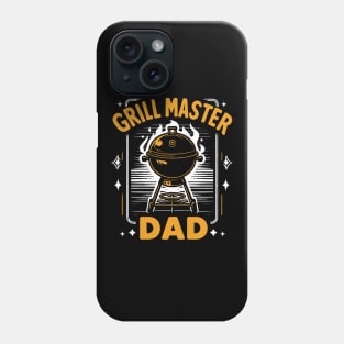 Grill Master Dad Design Phone Case