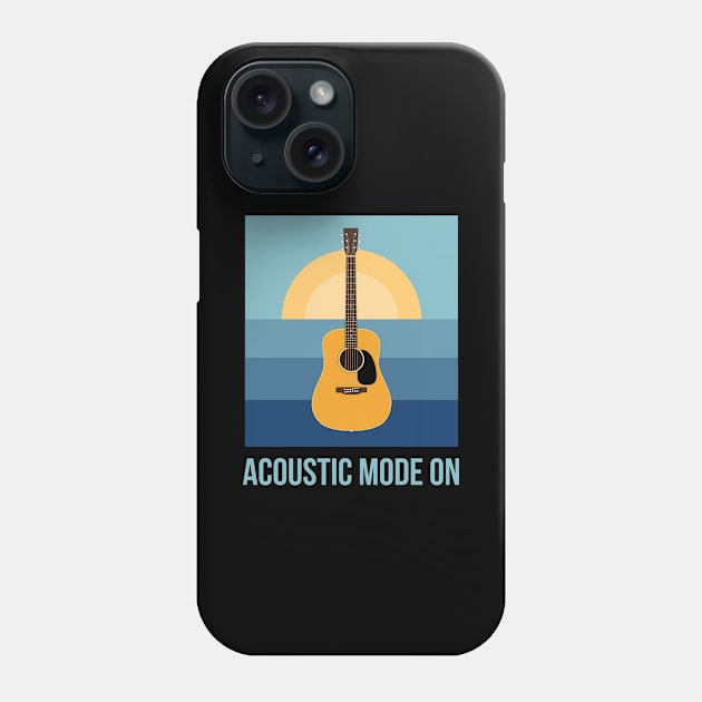 Acoustic Mode On Phone Case by nightsworthy