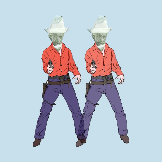 Einstein Cowboy by yosuke