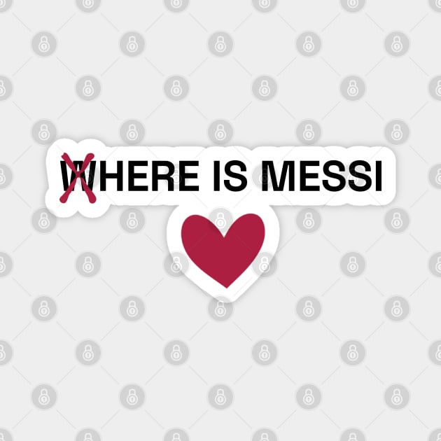 Where is Messi Magnet by YDesigns