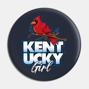 Kentucky Girl State Bird The Cardinal Pin