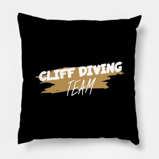 Cliff diving team Pillow