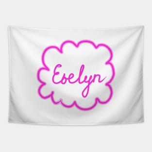 Evelyn. Female name. Tapestry