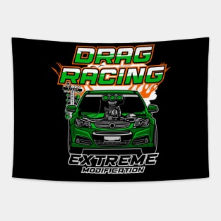 EXTREME DRAG RACE CAR Tapestry