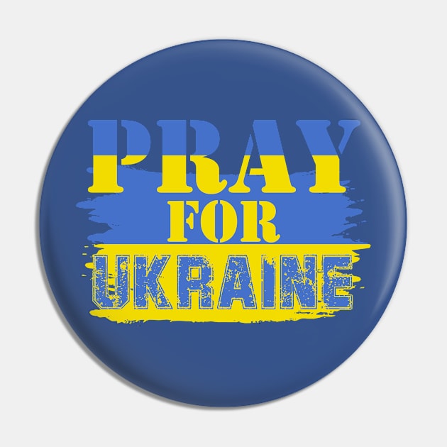 Pray For Ukraine Pin by The Christian Left