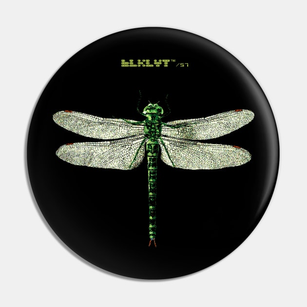 BLKLYT/57 - BUG 3 DRAGONFLY Pin by BLKLYT