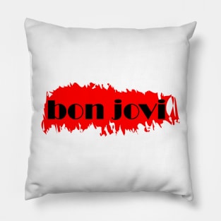 Bon Jovi Peeling Paint Pillow