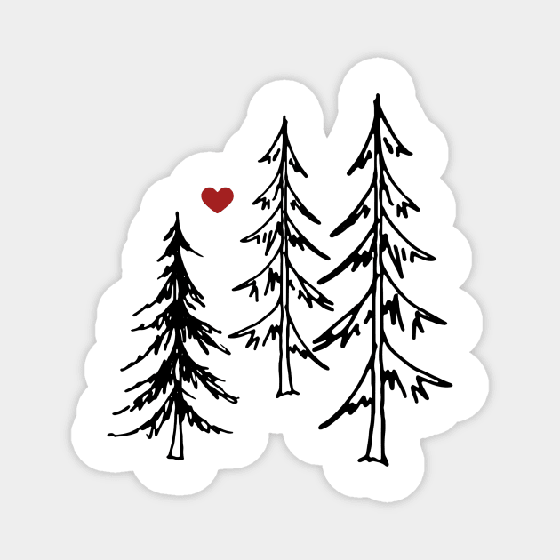 Tree Love the Outdoors Magnet by EpicSonder2017