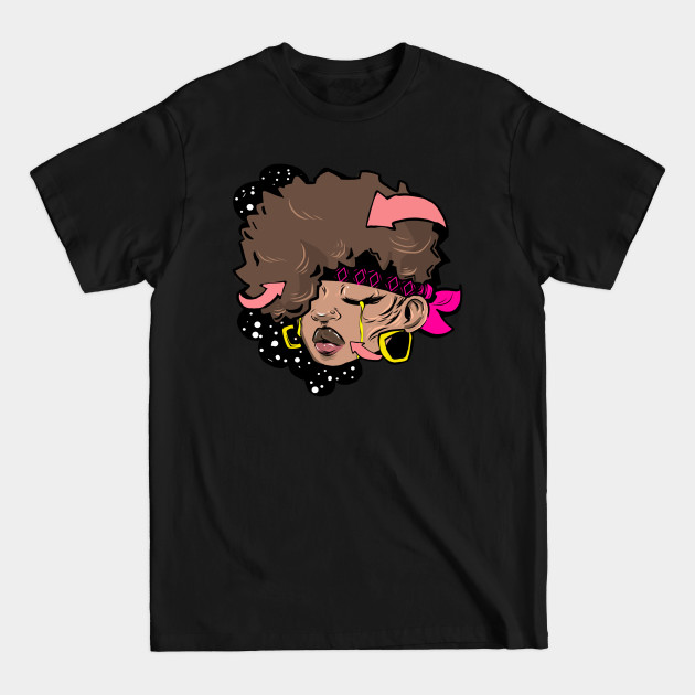 Retro peace - African American - T-Shirt