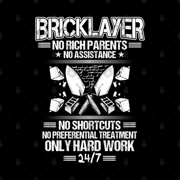Bricklayer/Mason/Brickmason/Brickie/Gift/Hard Work by Krautshirts