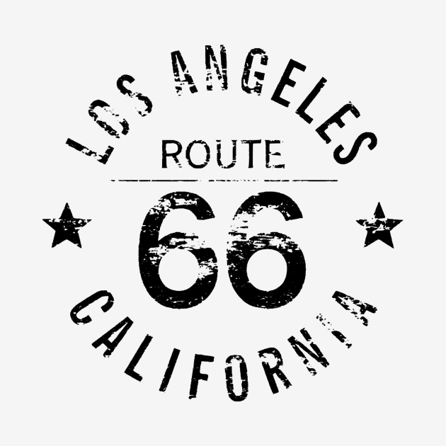 Los Angeles California Route 66 by flimflamsam