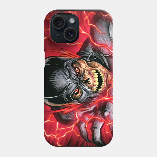 BLACK FLASH Phone Case by renomsad