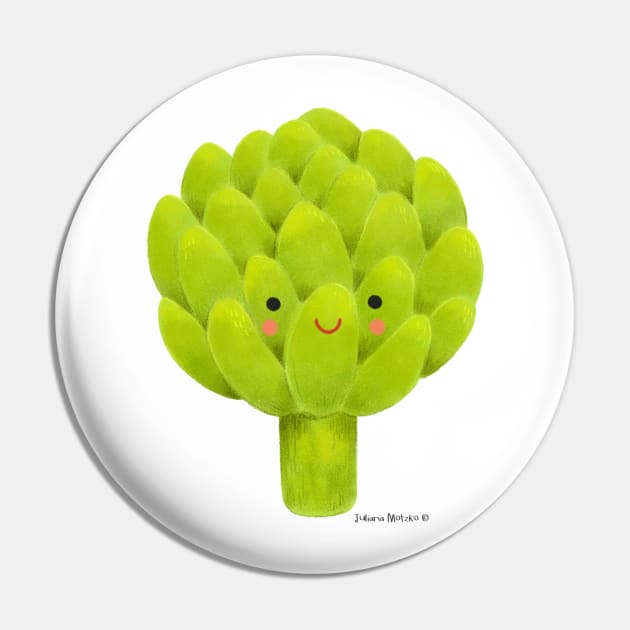 Artichoke Pin by julianamotzko