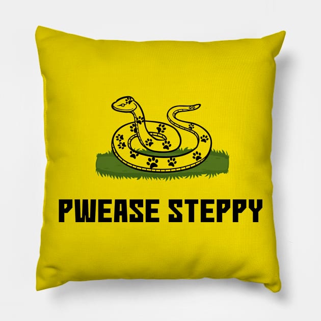 Pwease Steppy Pillow by DuskEyesDesigns