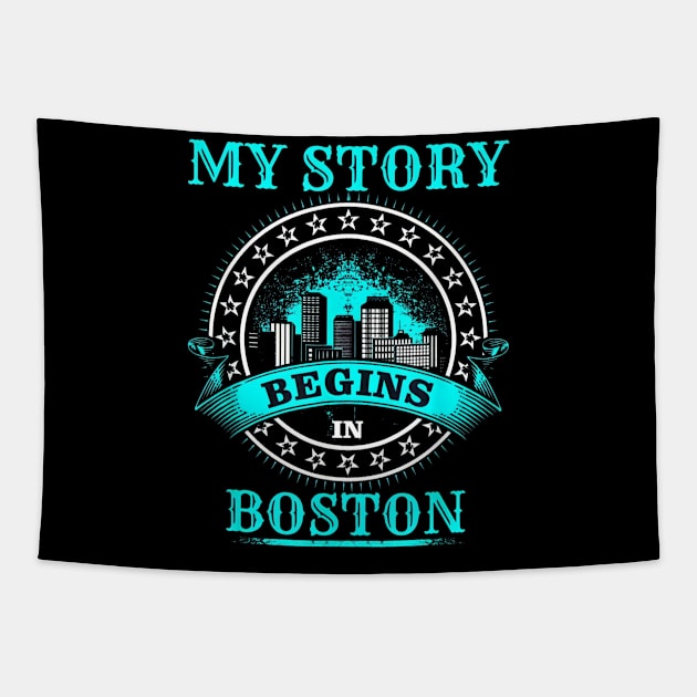 Boston Tapestry by Pocong gancet 