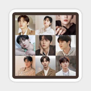 Hwang Min Hyun collage Magnet