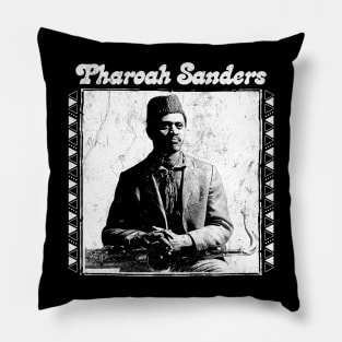 Pharoah Sanders -- Retro Original Design Pillow