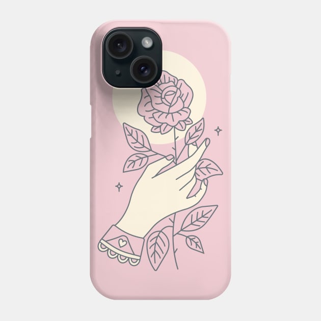 A Loving Hand Phone Case by mikehilldesign