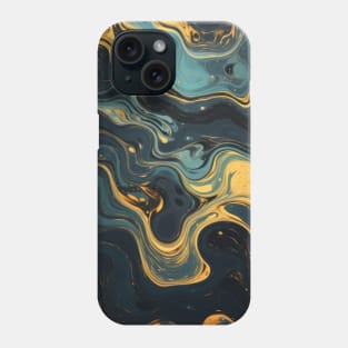 Stylized Liquid Stone Surface Phone Case