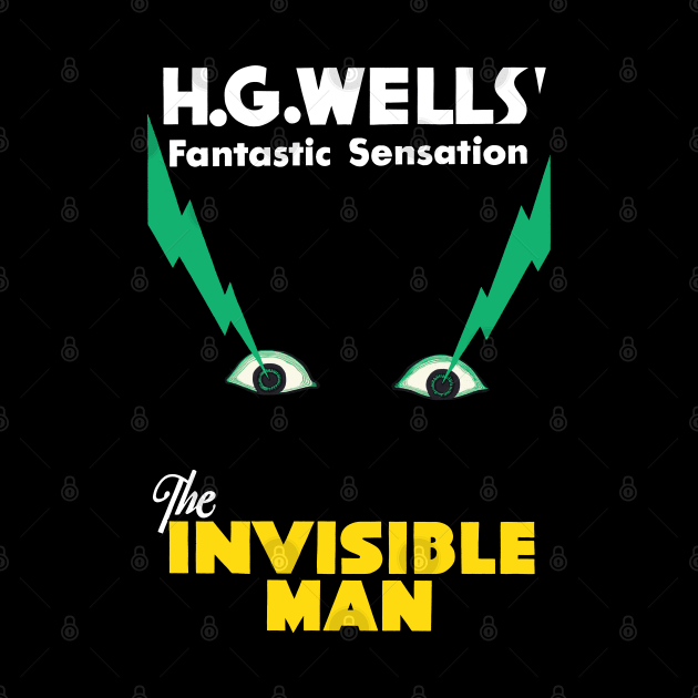 The Invisible Man Movie Poster by MovieFunTime